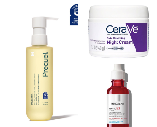 Evening Skincare Favorites cover photo collage