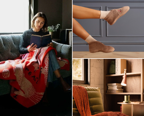 Cozy Reading Nook Finds cover photo collage