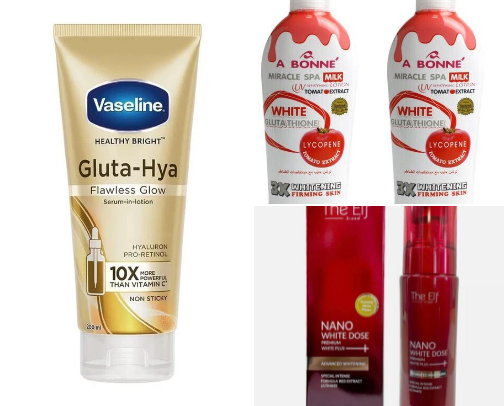 My Skin Whitening Favorites for a Brighter Glow ✨ cover photo collage