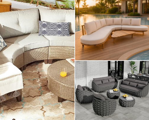 Resort Style Patio Finds cover photo collage