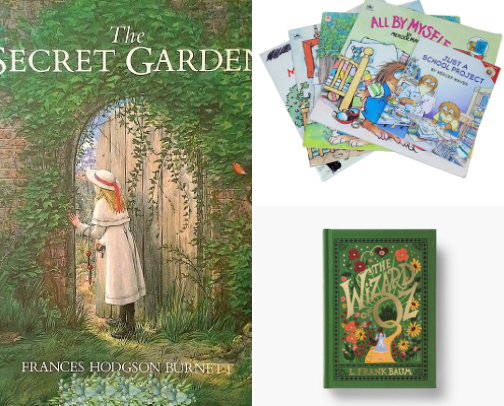 Fill The BookShelf with Classic Memories cover photo collage