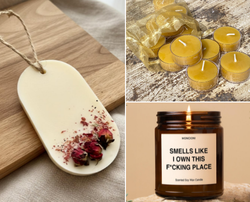 Scented Home Decor cover photo collage