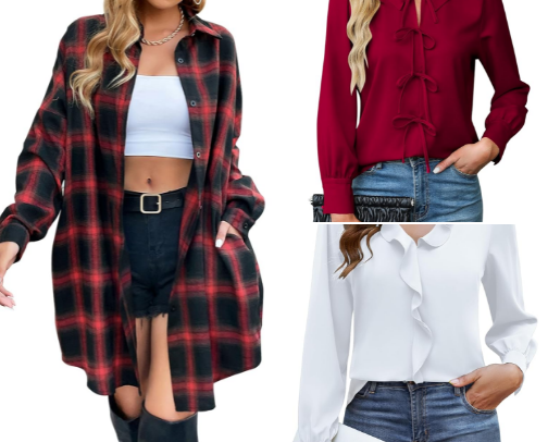 Flannel & Flair 🍂🎃 cover photo collage