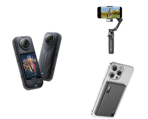 Food and Travel Blogger Gadgets cover photo collage