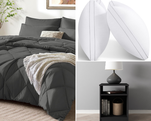Cozy Bedroom Makeover cover photo collage