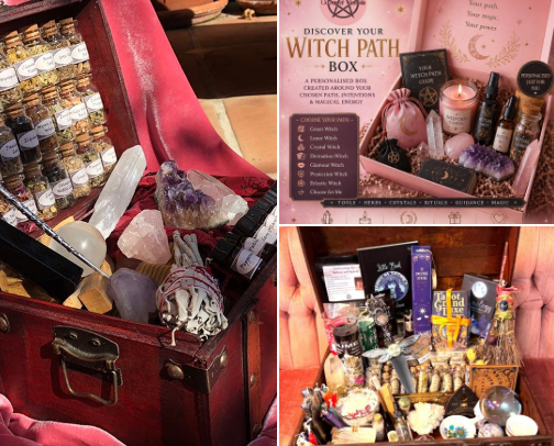 Magic and Witchcraft tools cover photo collage