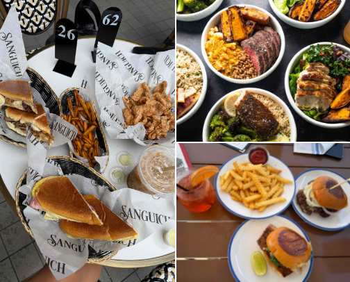 favorite casual eats in miami cover photo collage