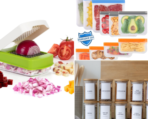 Kitchen items that make life easier❤️👌 cover photo collage