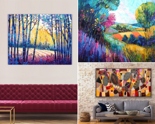 Stylish Abstract Art with a Modern Touch cover photo collage
