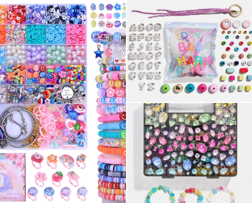 DIY Beaded Bag Charms: Cute Beads, Charms & Supplies to make your own cover photo collage