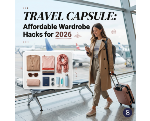 Travel Capsule: Affordable Wardrobe Hacks for 2026 cover photo collage
