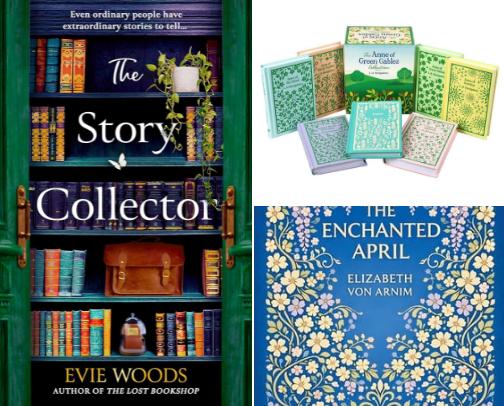 Full Bloom Spring Reads cover photo collage