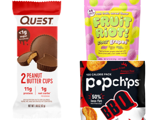 My fav healthy/healthier snacks cover photo collage