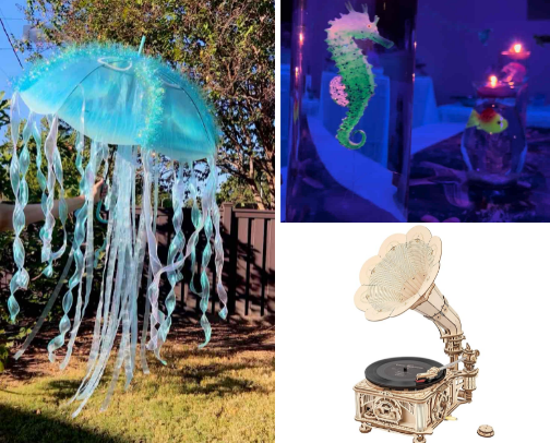 Whimsical DIY cover photo collage