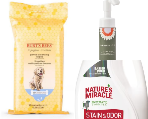 puppy must haves! cover photo collage