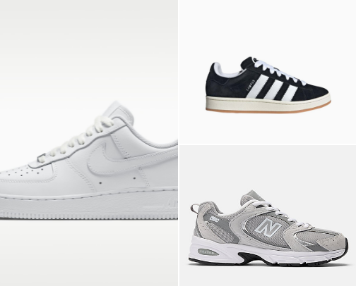 Favourite shoes cover photo collage