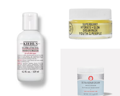 Skin Care for the Dry Skin Girlies cover photo collage