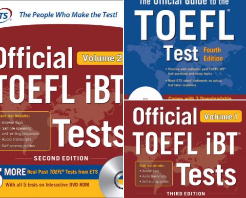 Read Free - Official TOEFL iBT Tests Volume II W/DVD study companions and boosters cover photo collage