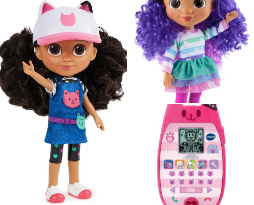 Gabby's Dollhouse cover photo collage