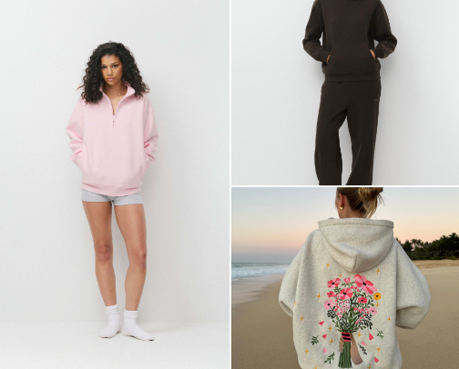 TRENDY | hoodie reccomendations 🎧🧸 cover photo collage