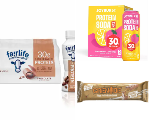 Protein Favorites! cover photo collage