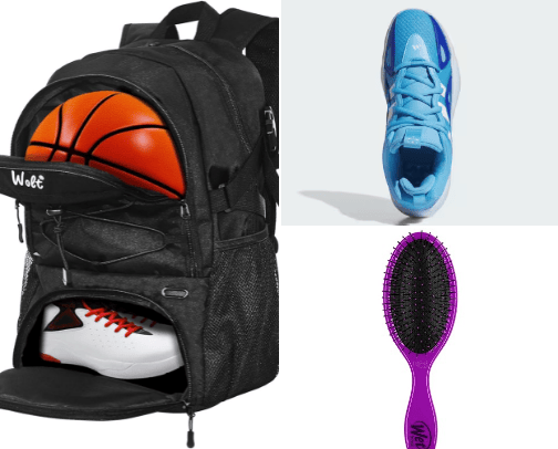 Basketball Player Survival Kit cover photo collage