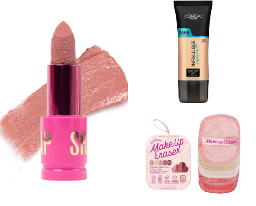 Repetitive makeup purchases cover photo collage