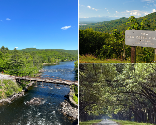 Things to do outdoors cover photo collage