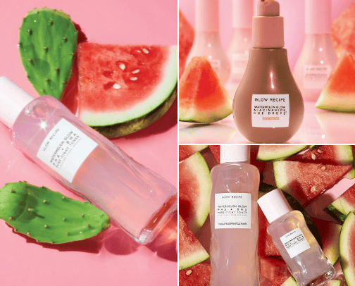 Glow Recipe bestsellers🌸 cover photo collage