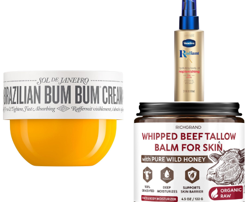 Glow & Hydrate: Top Body Care Finds cover photo collage