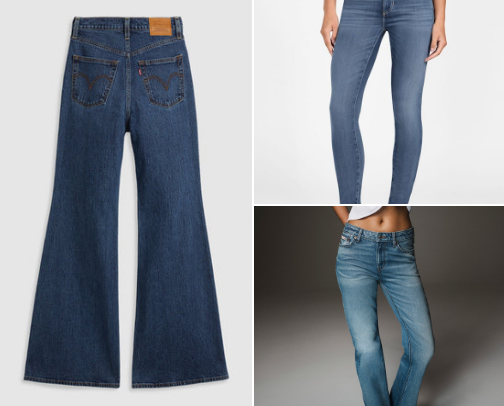 Women’s Jeans & Pants in Hong Kong: cover photo collage
