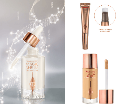 charlotte tilbury🧚🏼‍♀️ cover photo collage