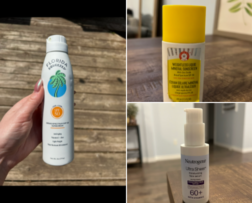 SPF’s I’ve Used Up This Year & My Thoughts ☀️ cover photo collage