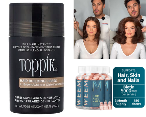 Got Thin Hair? Hair products that amaze me! cover photo collage