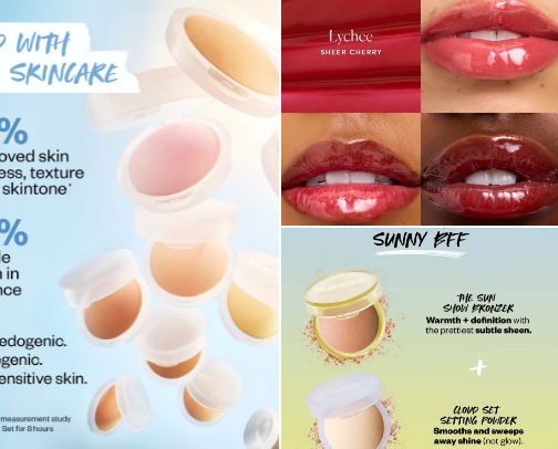 Clean Ingredient Makeup Routine💋🌱 cover photo collage