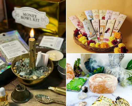 What’s on my Altar (Really) 🕯️✨🔮 cover photo collage