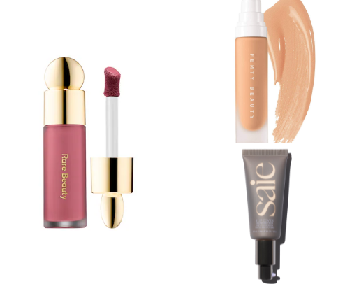 Make Up/Skincare Products cover photo collage