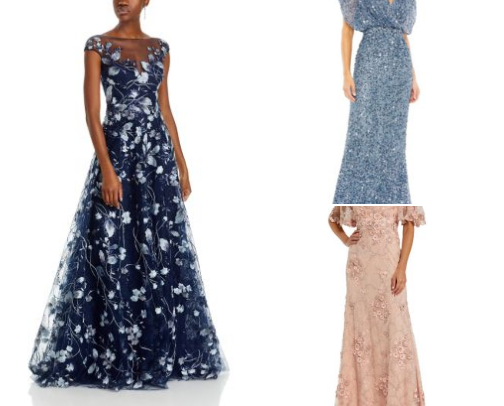 Mother of the Bride & Groom: Elegant Evening Gowns cover photo collage