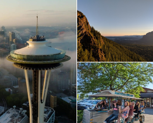 Seattle cover photo collage