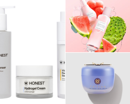 Skincare cover photo collage
