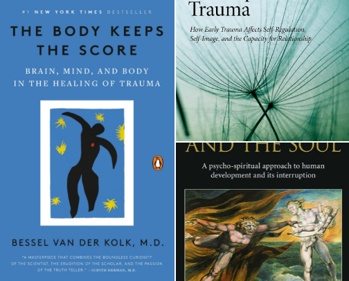 Soul Renewal Through Trauma  Recovery cover photo collage