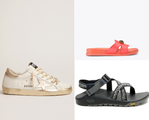 cutesy sandals & shoes cover photo collage