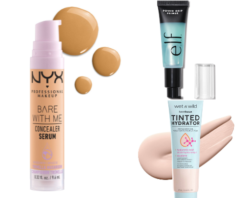 Makeup Bag Favorites when Traveling cover photo collage