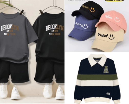 BAJU ANAK YANG PALING DICARI cover photo collage