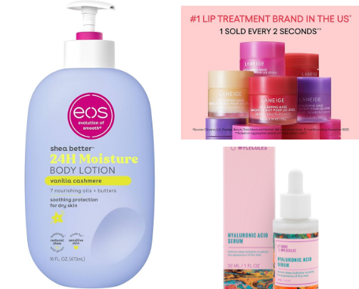Skincare Essentials cover photo collage