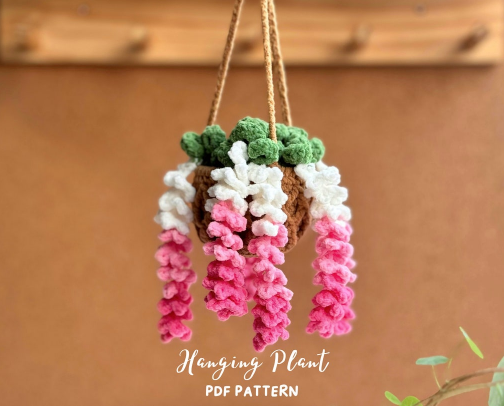 Plant Crochet Patterns cover photo collage