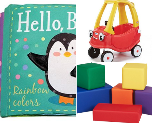 The Best Baby & Toddler Toys! cover photo collage