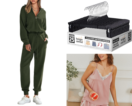 Clothes, clothing items, and more clothes cover photo collage