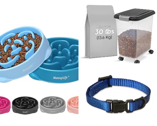 Must have Dog items cover photo collage