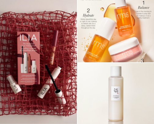 Approved clean & organic makeup/skincare✅ cover photo collage